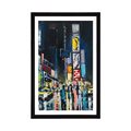 POSTER WITH MOUNT COLORED NEW YORK - CITIES - POSTERS