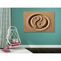 TABLEAU SUR TOILE – YIN ET YANG - TABLEAUX FENG SHUI - TABLEAUX