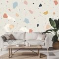 FOTÓTAPÉTA PASZTELL TERRAZZO FORMÁK - TAPÉTÁK GYEREKEKNEK - TAPÉTÁK