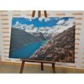 CANVAS PRINT PATAGONIA NATIONAL PARK IN ARGENTINA - PICTURES OF NATURE AND LANDSCAPE{% if product.category.pathNames[0] != product.category.name %} - PICTURES{% endif %}