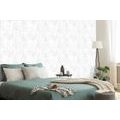 SELF ADHESIVE WALLPAPER MAGICAL LEAVES IN WHITE DESIGN - SELF-ADHESIVE WALLPAPERS - WALLPAPERS