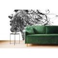SELF ADHESIVE WALLPAPER WOMAN WITH ABSTRACT ELEMENTS - SELF-ADHESIVE WALLPAPERS - WALLPAPERS