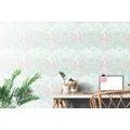 SELF ADHESIVE WALLPAPER MYSTERIOUS FOREST WITH A GREEN BACKGROUND - SELF-ADHESIVE WALLPAPERS - WALLPAPERS