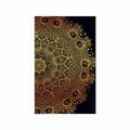 POSTER GOLDEN ORIENTAL MANDALA - FENG SHUI - POSTERS