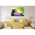 CANVAS PRINT MEDITATIVE ZEN COMPOSITION - PICTURES FENG SHUI - PICTURES