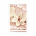 AFFICHE MAGNOLIA LUXUEUX - FLEURS - AFFICHES