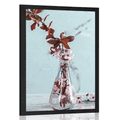 POSTER CHERRY TWIG IN A VASE - VASES - POSTERS