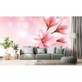 SELF ADHESIVE WALLPAPER PINK MAGNOLIA - SELF-ADHESIVE WALLPAPERS - WALLPAPERS