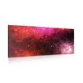 CANVAS PRINT MANDALA WITH A GALACTIC BACKGROUND - PICTURES FENG SHUI - PICTURES