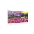 CANVAS PRINT COLORFUL LANDSCAPE OIL PAINTING - PICTURES OF NATURE AND LANDSCAPE - PICTURES
