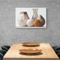 CANVAS PRINT STILL LIFE WITH FRUIT - PICTURES OF VASES - PICTURES