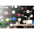 WALL MURAL RETRO RECORDS - WALLPAPERS VINTAGE AND RETRO - WALLPAPERS