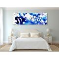 CANVAS PRINT ARTISTIC BLUE ABSTRACTION - ABSTRACT PICTURES{% if product.category.pathNames[0] != product.category.name %} - PICTURES{% endif %}