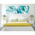 CANVAS PRINT GREEN FEATHERS - STILL LIFE PICTURES - PICTURES