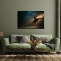 WANDBILD BALLERINA IM RAMPENLICHT - WANDBILDER FRAUEN - BILDER