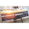 CANVAS PRINT BEAUTIFUL PANORAMA OF THE NEW YORK CITY - PICTURES OF CITIES - PICTURES