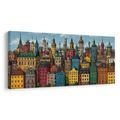SLIKA POVIJESNA GRADSKA ARHITEKTURA - ŠARENE KUĆE - SLIKE