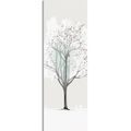 CANVAS PRINT WINTER TREE CROWN - PICTURES OF TREES AND LEAVES - PICTURES