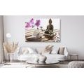 CANVAS PRINT PERFECT MEDITATIVE STILL LIFE - PICTURES FENG SHUI - PICTURES