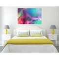 CANVAS PRINT DANDELION IN PASTEL COLORS - PICTURES FLOWERS{% if product.category.pathNames[0] != product.category.name %} - PICTURES{% endif %}