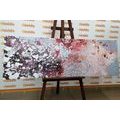 CANVAS PRINT ABSTRACTION IN SOFT TONES - ABSTRACT PICTURES - PICTURES