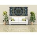 IMPRESSION SUR TOILE MANDALA ABSTRAIT DE STYLE VINTAGE - IMPRESSIONS SUR TOILE FENG SHUI - IMPRESSION SUR TOILE