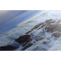 CANVAS PRINT ICELANDIC WATERFALLS - PICTURES OF NATURE AND LANDSCAPE - PICTURES