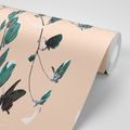 SELF ADHESIVE WALLPAPER BEAUTIFUL BUTTERFLIES IN NATURE - SELF-ADHESIVE WALLPAPERS - WALLPAPERS