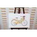 WANDBILD ILLUSTRATION EINES RETRO-FAHRRADS - VINTAGE- UND RETRO-BILDER - BILDER