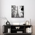 OBRAZ EIFFELOVA VĚŽ V ZIMĚ - OBRAZY PAŘÍŽ - OBRAZY