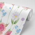 PAPIER PEINT AUTOCOLLANT FLEURS ROMANTIQUES - PAPIERS PEINTS AUTOCOLLANTS - PAPIER PEINT