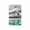 POSTER WITH MOUNT LAKE NEAR A MAGNIFICENT MOUNTAIN - NATURE - POSTERS