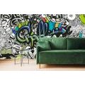 SELF ADHESIVE WALLPAPER STYLISH GRAFFITI WALL - SELF-ADHESIVE WALLPAPERS - WALLPAPERS