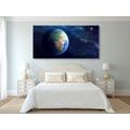 CANVAS PRINT PLANET EARTH - PICTURES OF SPACE AND STARS - PICTURES