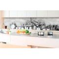 SELF ADHESIVE PHOTO WALLPAPER FOR KITCHEN PLANE - WALLPAPERS