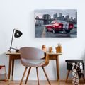 WANDBILD MUSTANG MIT PANORAMA VON NEW YORK - BILDER - 🔥 TOTALAUSVERKAUF