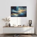 OBRAZ ZÁŘE NAD VLNAMI - OBRAZY MOŘE A PLÁŽ - OBRAZY