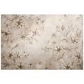 PAPIER PEINT AUTOCOLLANT – DESSINS FLORAUX VINTAGE EN BEIGE - PAPIERS PEINTS FLEURS - PAPIERS PEINTS PANORAMIQUES