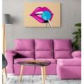 WANDBILD POP-ART-LUTSCHER - POP-ART-BILDER - BILDER