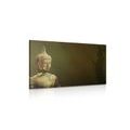 WANDBILD BUDDHA UND SEIN SPIEGELBILD - BILDER MIT FENG SHUI-MOTIVEN - BILDER