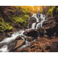 MALEN NACH ZAHLEN LANDSCHAFT DER WASSERFÄLLE - NATUR - MALEN NACH ZAHLEN