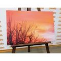 CANVAS PRINT COLORFUL SKY - PICTURES OF NATURE AND LANDSCAPE - PICTURES