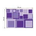 DECORATIVE WALL STICKERS PURPLE SQUARES - STICKERS{% if product.category.pathNames[0] != product.category.name %} - STICKERS{% endif %}
