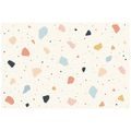 SAMOLJEPLJIVA FOTOTAPETA PASTELNI TERRAZZO OBLICI - DJEČJE TAPETE - TAPETE