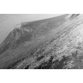 CANVAS PRINT CHUREITO PAGODA MONUMENT IN BLACK AND WHITE - BLACK AND WHITE PICTURES - PICTURES