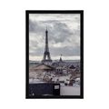 AFFICHE VUE DE PARIS DEPUIS UNE SIMPLE RUE - VILLES - AFFICHES