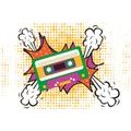 WALLPAPER CASSETTE MUSIC ICON - POP ART WALLPAPERS - WALLPAPERS