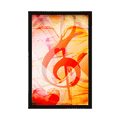 POSTER LIEBE ZUR MUSIK - LIEBE - POSTER