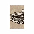 POSTER MIT PASSEPARTOUT OLDTIMER - VINTAGE UND RETRO - POSTER