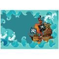 TAPETA PIRÁTSKÁ LOĎ NA MOŘI - DĚTSKÉ TAPETY - TAPETY